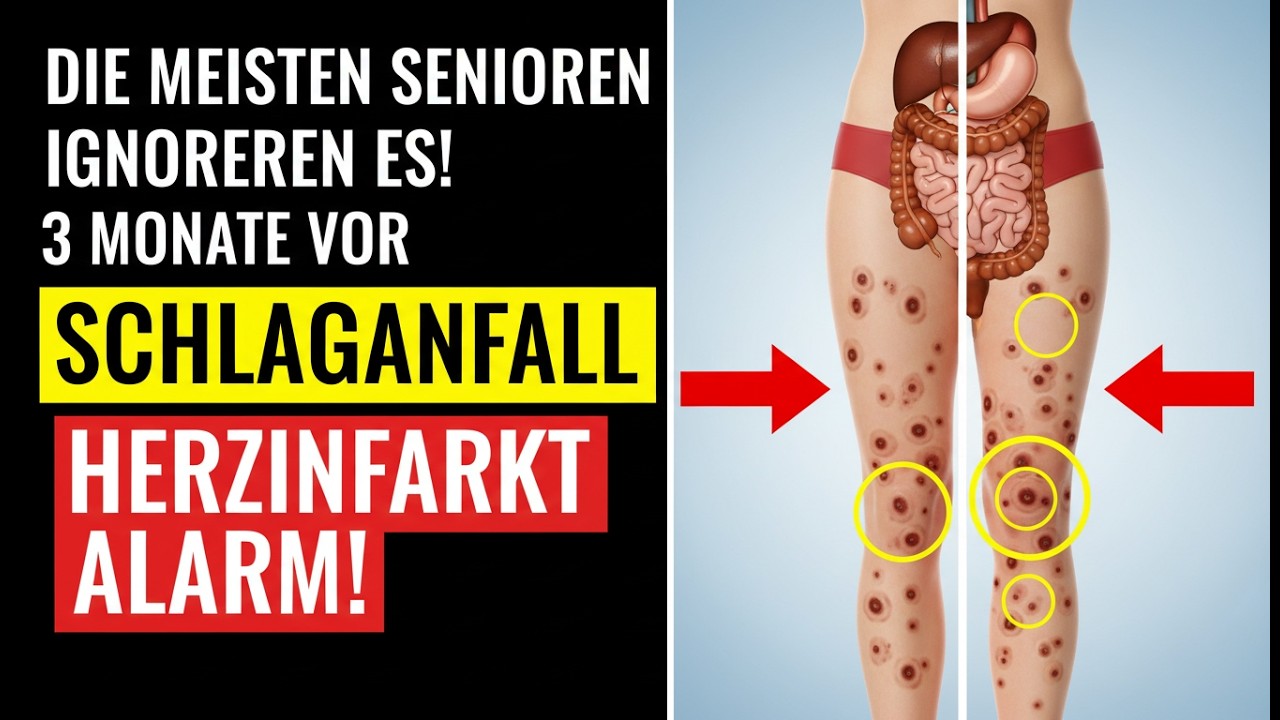 VOR einem Schlaganfall oder Herzinfarkt: 10 Stille Warnzeichen, die die meisten Senioren ignorieren!