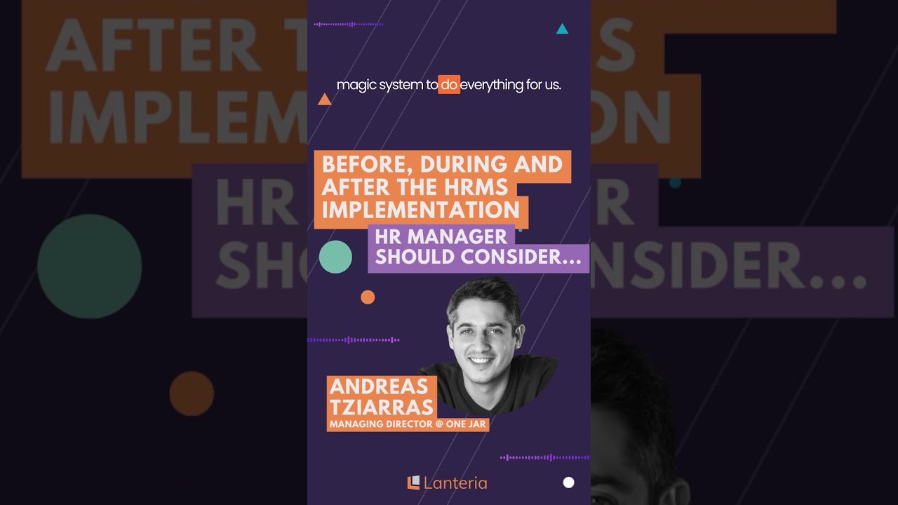 Managing an HR software Implementation phase | What you should focus on | Lanteria HR