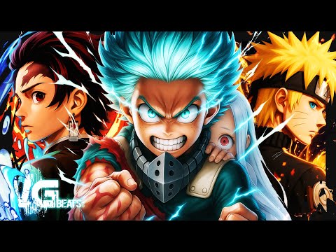 Midoriya, Naruto, Tanjiro...ᴿᴬᴾ (Anime Mix) | Numb On | VG BEATS