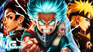 Midoriya, Naruto, Tanjiro...ᴿᴬᴾ (Anime Mix) | Numb On | VG BEATS