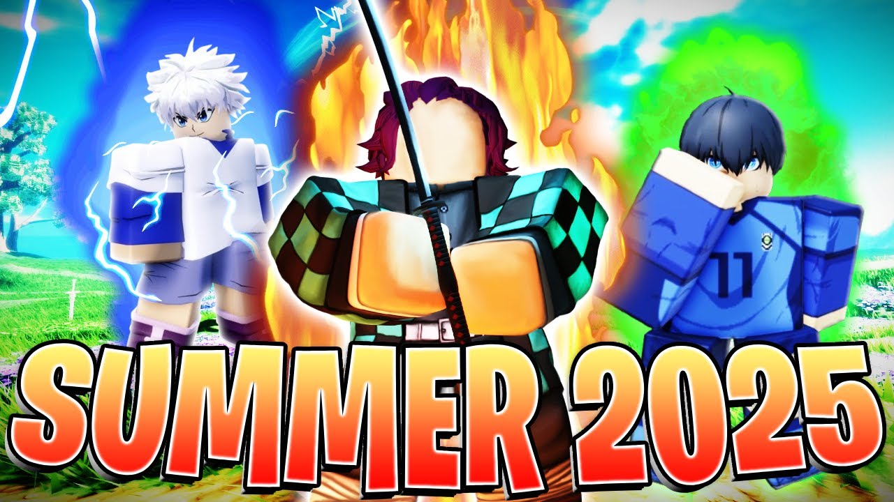 Best ROBLOX Anime Games Coming This Summer May 2025 YouTube 