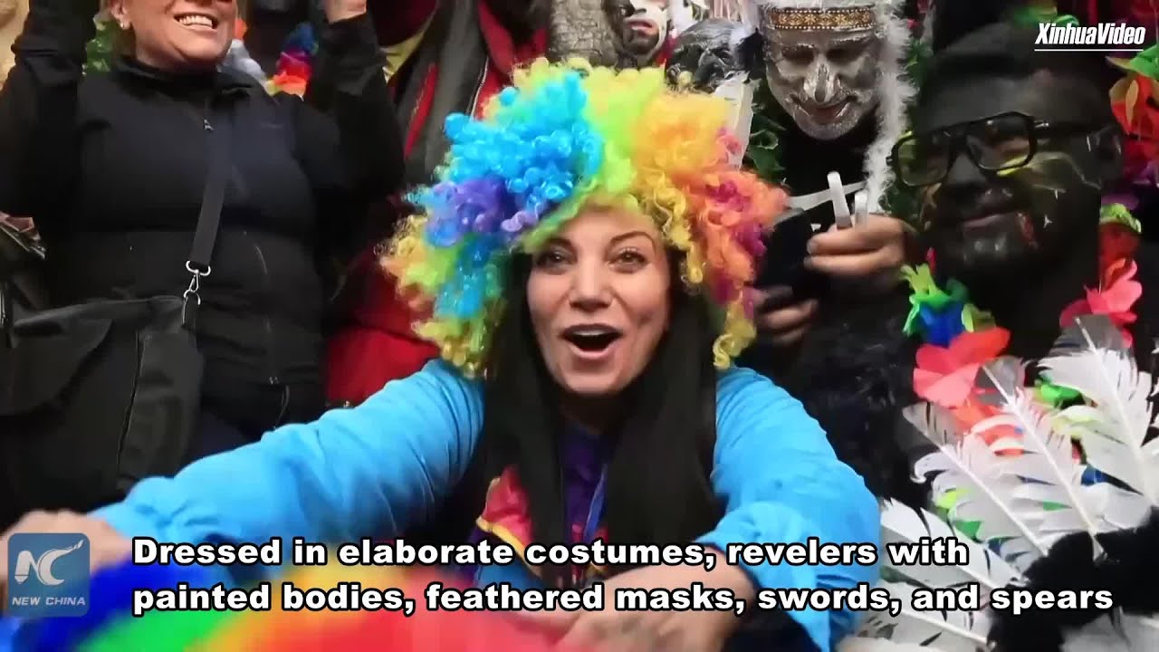 Traditional Zambo carnival held in northern Lebanon