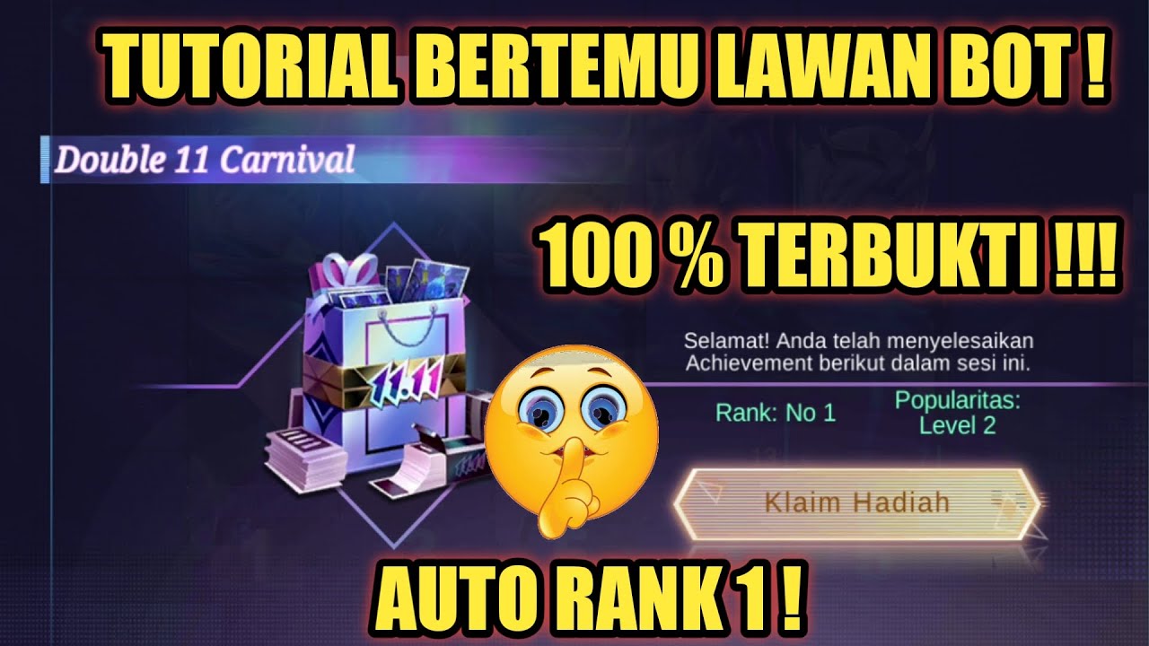100% TERBUKTI BERHASIL TRIK BERTEMU LAWAN BOT EVENT PROMO DIAMOND ML - CARA KETEMU LAWAN BOT STAGE 2