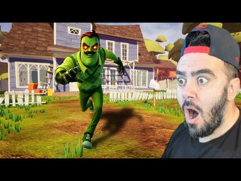 YEṢIL WILSON GELDI ÇOK HIZLI - HELLO NEIGHBOR MODS