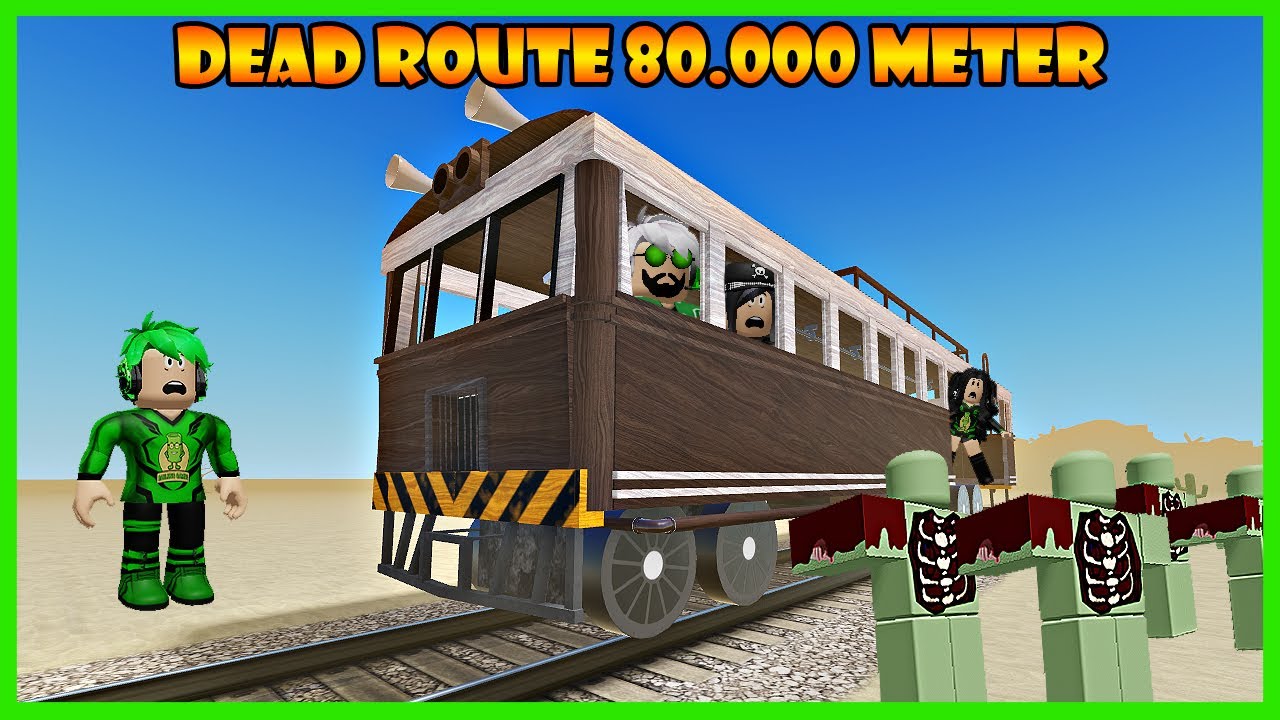 Dead Rails Tapi Menggunakan Bus Di Rel Kereta? - Roblox Dead Route