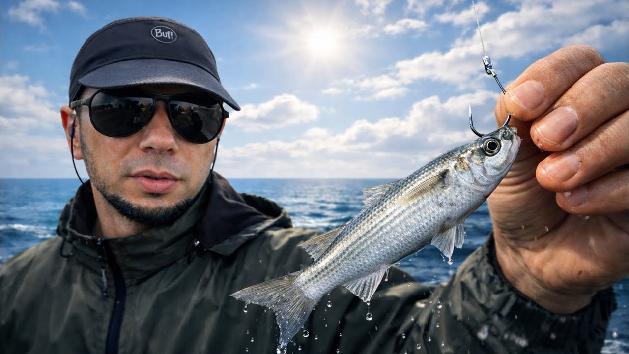 ЖИВАЯ КЕФАЛЬ… КРУПНАЯ РЫБА?