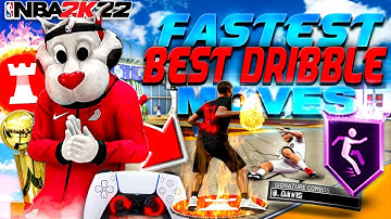 *NEW* BEST DRIBBLE MOVES + DRIBBLE TUTORIAL NBA 2K22 Season 8⚡FASTEST COMBOS to GET OPEN W/HANDCAM!