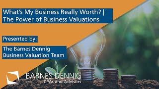 What's My Business Worth | Business Valuation Insights