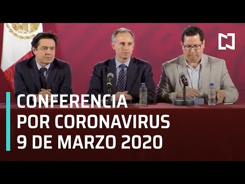 Conferencia por Coronavirus en México - 9 de Marzo 2020