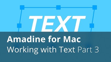 Working with Text—Part 3: Geometric Properties—Amadine for Mac Tutorials