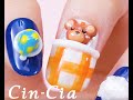 ゆめ可愛い♡おやすみ お布団くまちゃんネイル