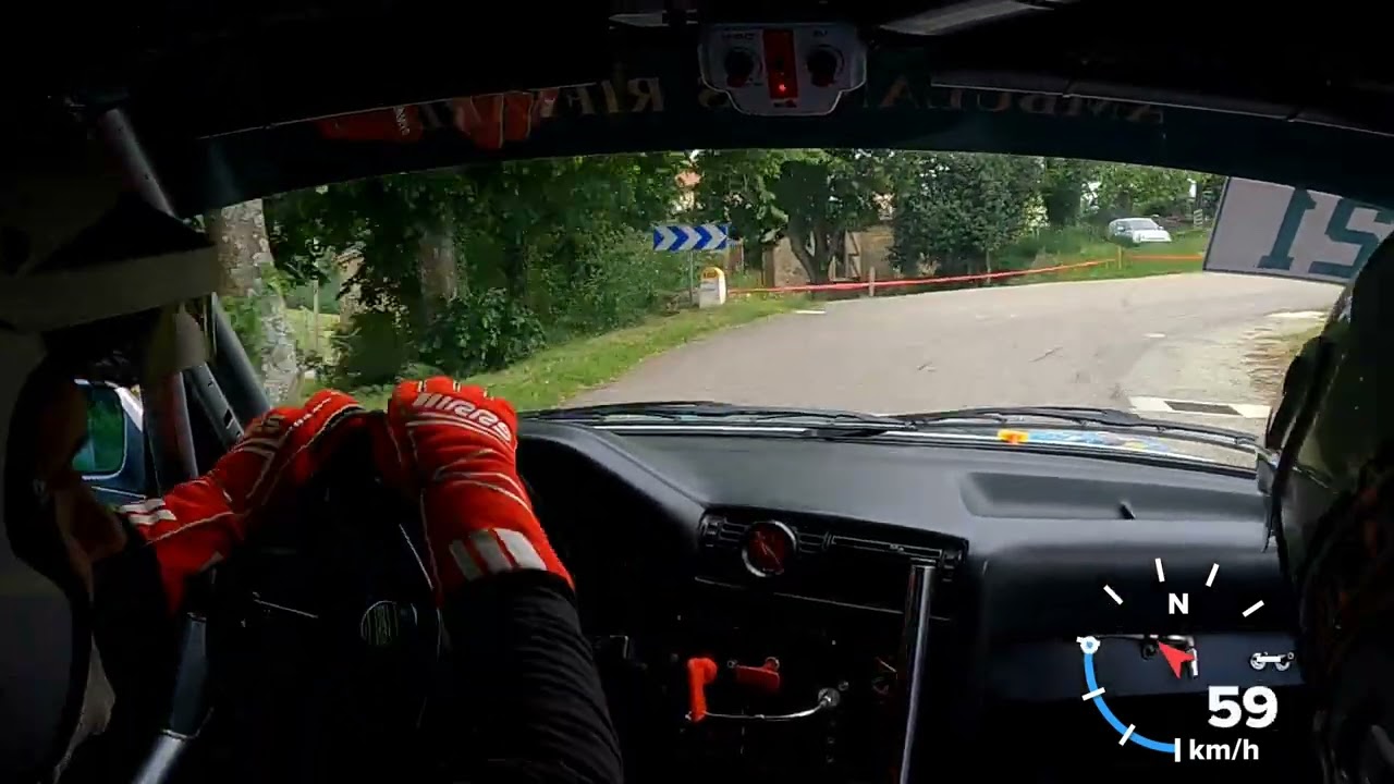 rallye de l'écureuil 2024 ES6 VESC COMPS BMW 325I E30