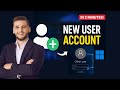 How To Create User Account In Windows 10 and 11 አዲስ User Account ለመፍጠር!!