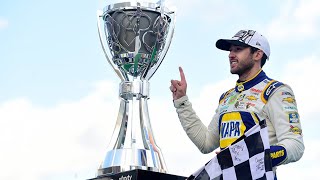 Relive Chase Elliott's final lap, burnout and celebration all in one place | NASCAR Cup Series