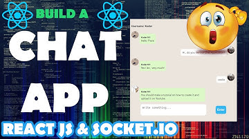 Build a SIMPLE CHAT APP using REACT JS and Socket.IO