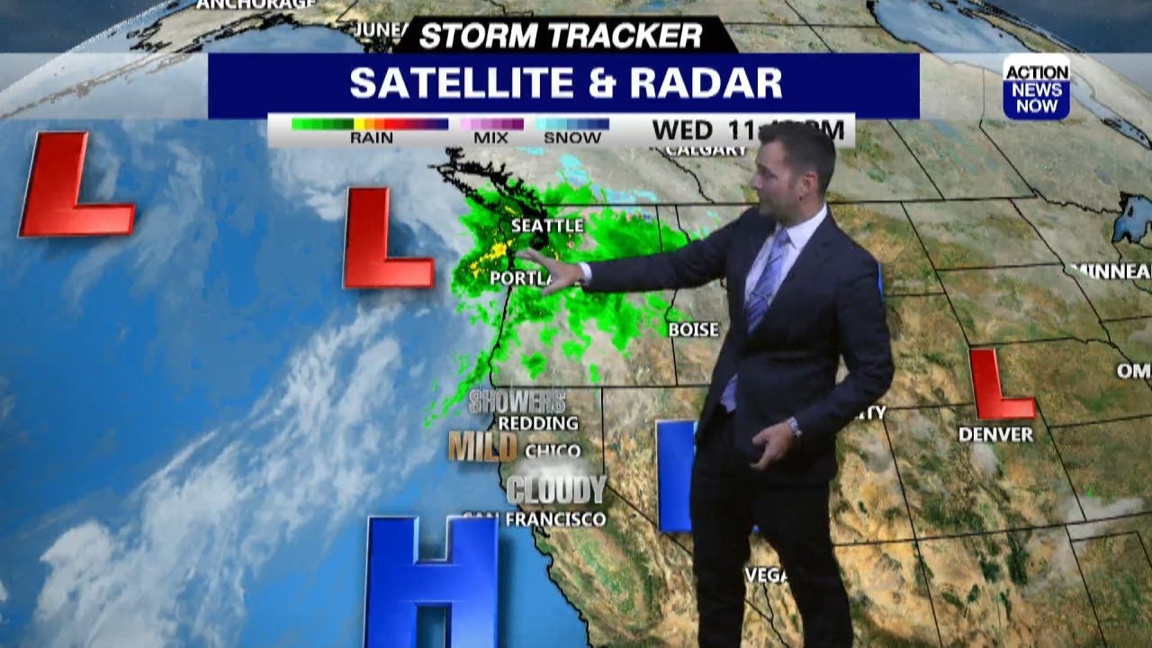 Storm Tracker Forecast: Cloudy & cooler with limited showers Thursday ...