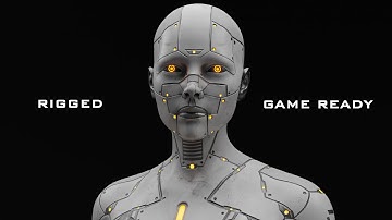 MR-26: 3D Android Model with Rig & 8K Textures!