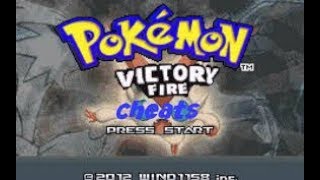 100%  working Cheats for pokemon victory fire Rom|| NOVA GAMING
