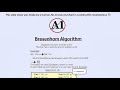 Understand the Bresenham Line Algorithm in 9 Minutes 💀