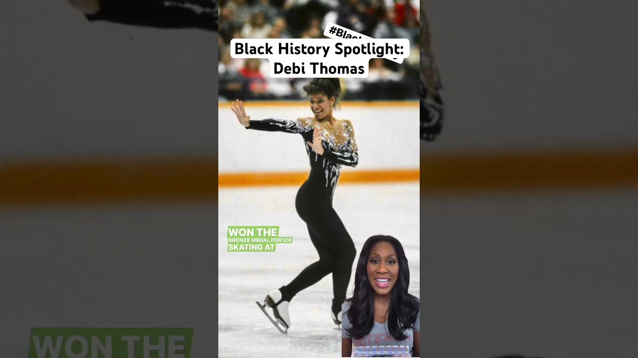 OLYMPIC SPOTLIGHT: DEBI THOMAS ⛸️ #shortsfeed #shortsvideo #shorts