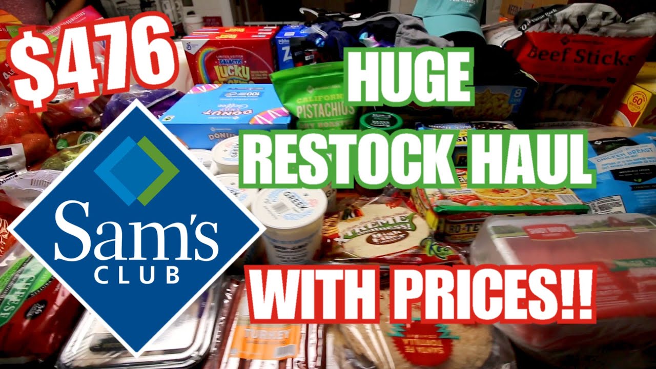 HUGE Sam s Club RESTOCK Haul Grocery Haul With Prices August 2021  huge-sam-s-club-restock-haul-grocery-haul-with-prices-august-2021