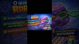 🧬 Você sabe o que é a RdRP?A RdRP (RNA polimerase dependente de RNA)?