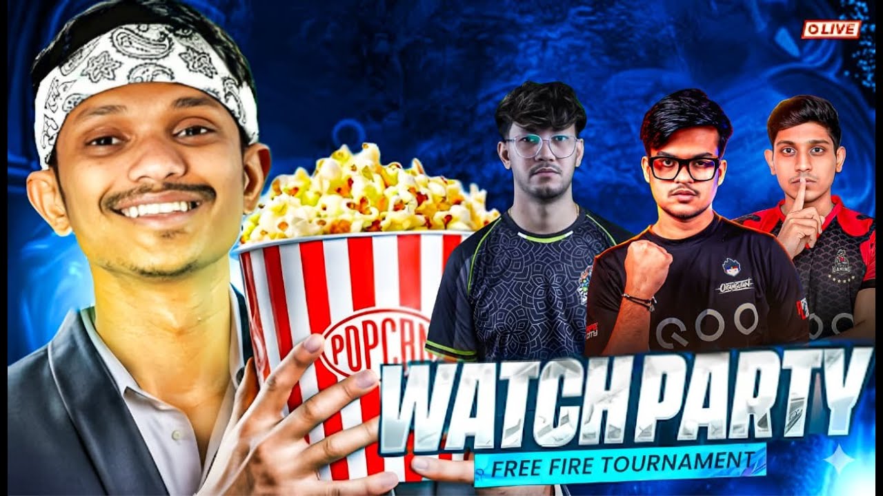 KNOCK OUT STAGE IS COMING || FFMIC WATCH PARTY || FREE FIRE MAX ||