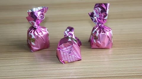 Top twist or single twist chocolate wrapping machine