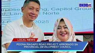 POONA PIAGAPO ROAD PROJECT APROBADO SA PROVINCIAL DEVELOPMENT COUNCIL