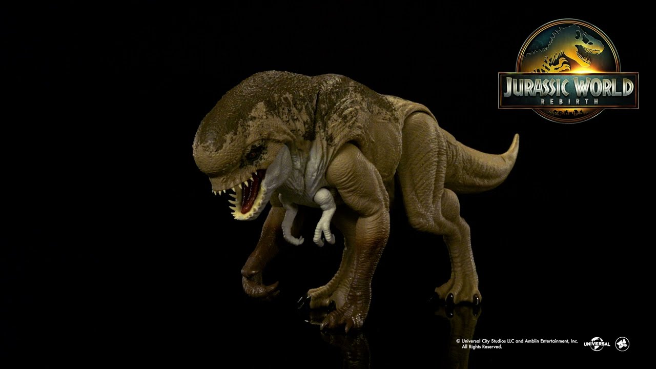 Jurassic World Distortus Rex 🦖 Med Lyd og Bevegelige Ledd!