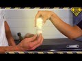 Powering a Lightbulb With Your Hand