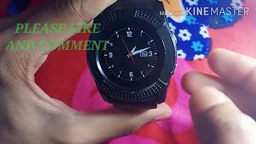 How we can set ringtone in v8 smart watch