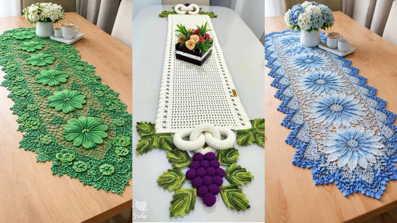 🧶 Beautiful Crochet Dining Table Decoration Ideas 2026Elegant Crochet Table Cover Ideas | Handmade
