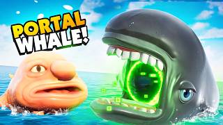Breaking Physics With The Portal Whale In Goat Sim 3