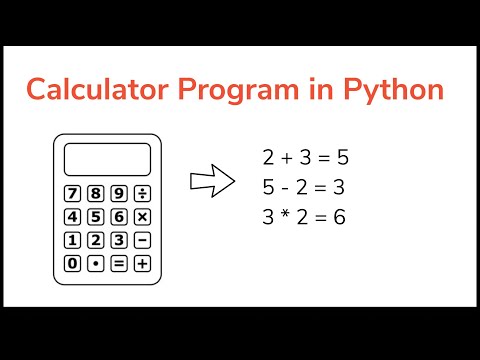 how to make a calculator in python