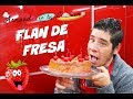 Flan de Fresa