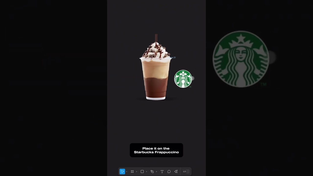 A 3D Starbucks slider in Figma!