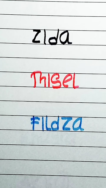 Download lagu Fildza's Name Writing