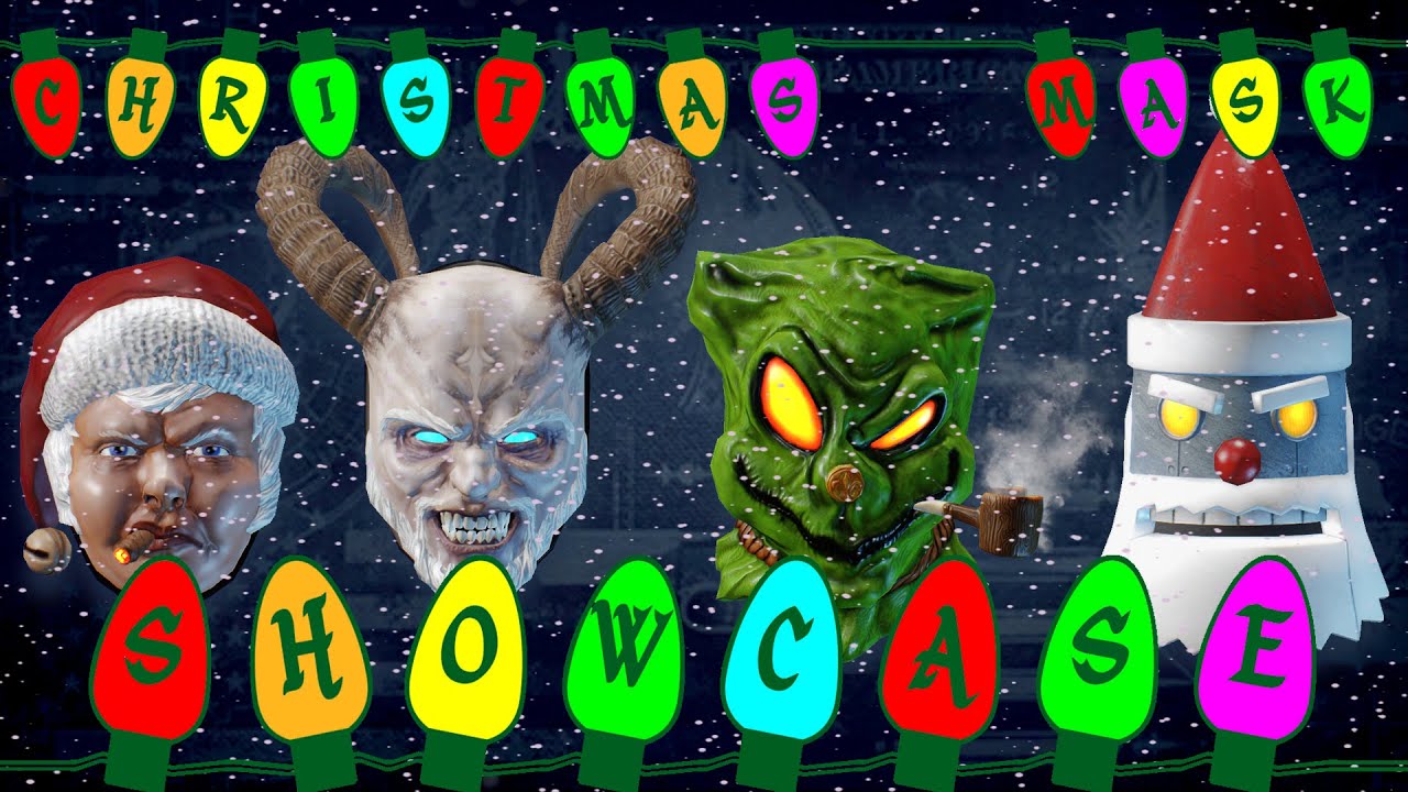 Payday 2 Christmas Mask Showcase YouTube
