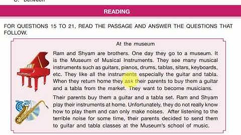 Class 2 IEO l Question Paper 2013 . Set A (Question 01 -21) Part 1