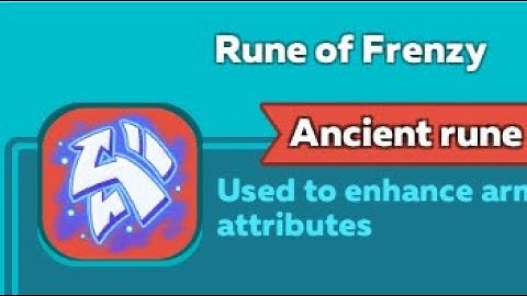 Hustle Castle / Rune of Frenzy / Rune presentation part 19/