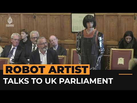 Humanoid robot gives evidence to UK parliament | Al Jazeera Newsfeed