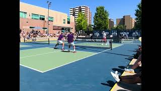 GOAT Ben & Collin Johns vs Steve Adelson & Steven Milo at PPA Denver Open Pro Mens Doubles