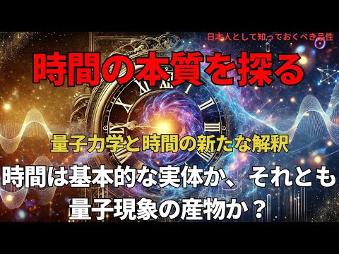 時間の本質を探る:量子力学と時間の新たな解釈(Exploring the Nature of Time),#理論,325