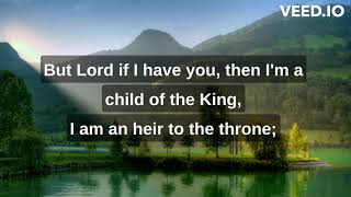 "Lord Without You"  by Chelsie Disney - instrumental / karaoke with lyrics