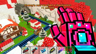 Gauntlen Of Power & Space Devastator & Snow Blaster PIXEL GUN 3D Clan Fort Siege