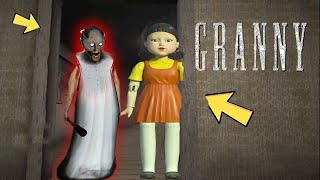 Granny vs Squid Game Doll #2 🍭 Granny, Ice Scream, Baldi, Siren Head - funny horror animation
