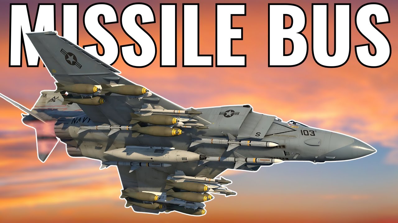 Это ЛУЧШИЙ САМОЛЁТ для БЫСТРОГО исследования в Warthunder? | F-4S Phantom II