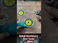 How to use 2 cutting wheels in 4” Angle Grinder
