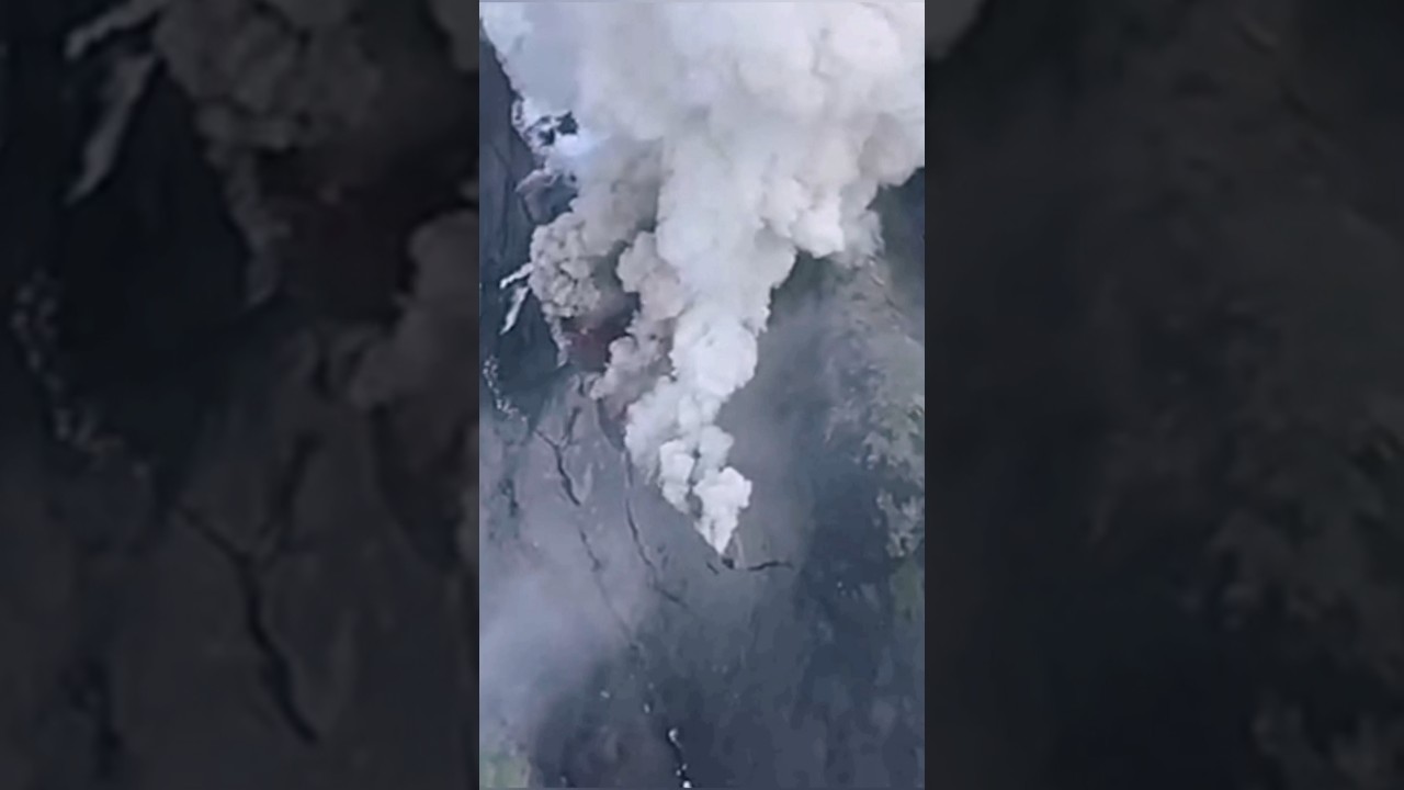 Russia: Mountain Cracked, Steam Rising, Krasheninnikov Volcano Erupted In Kamchatka, Russia